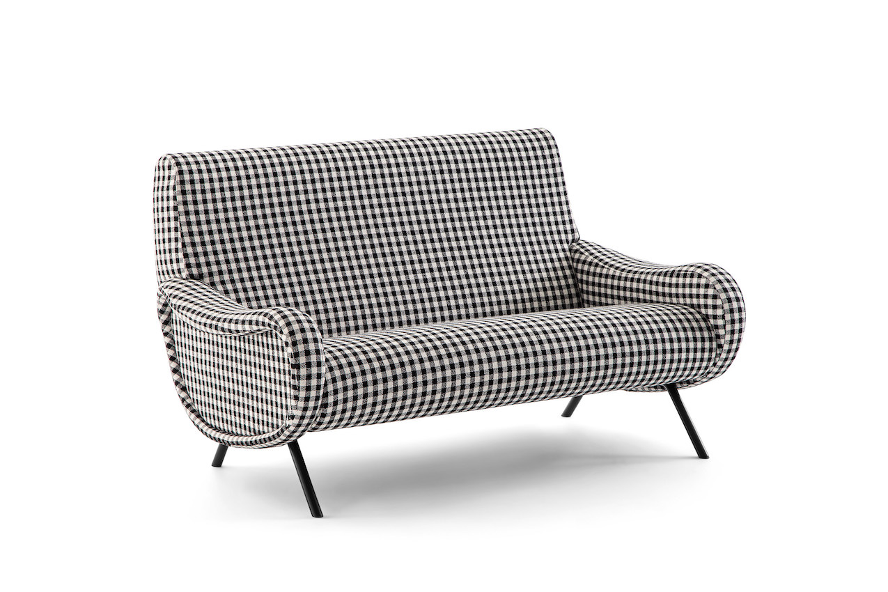 “Lady Divano” in Gingham by Cassina
