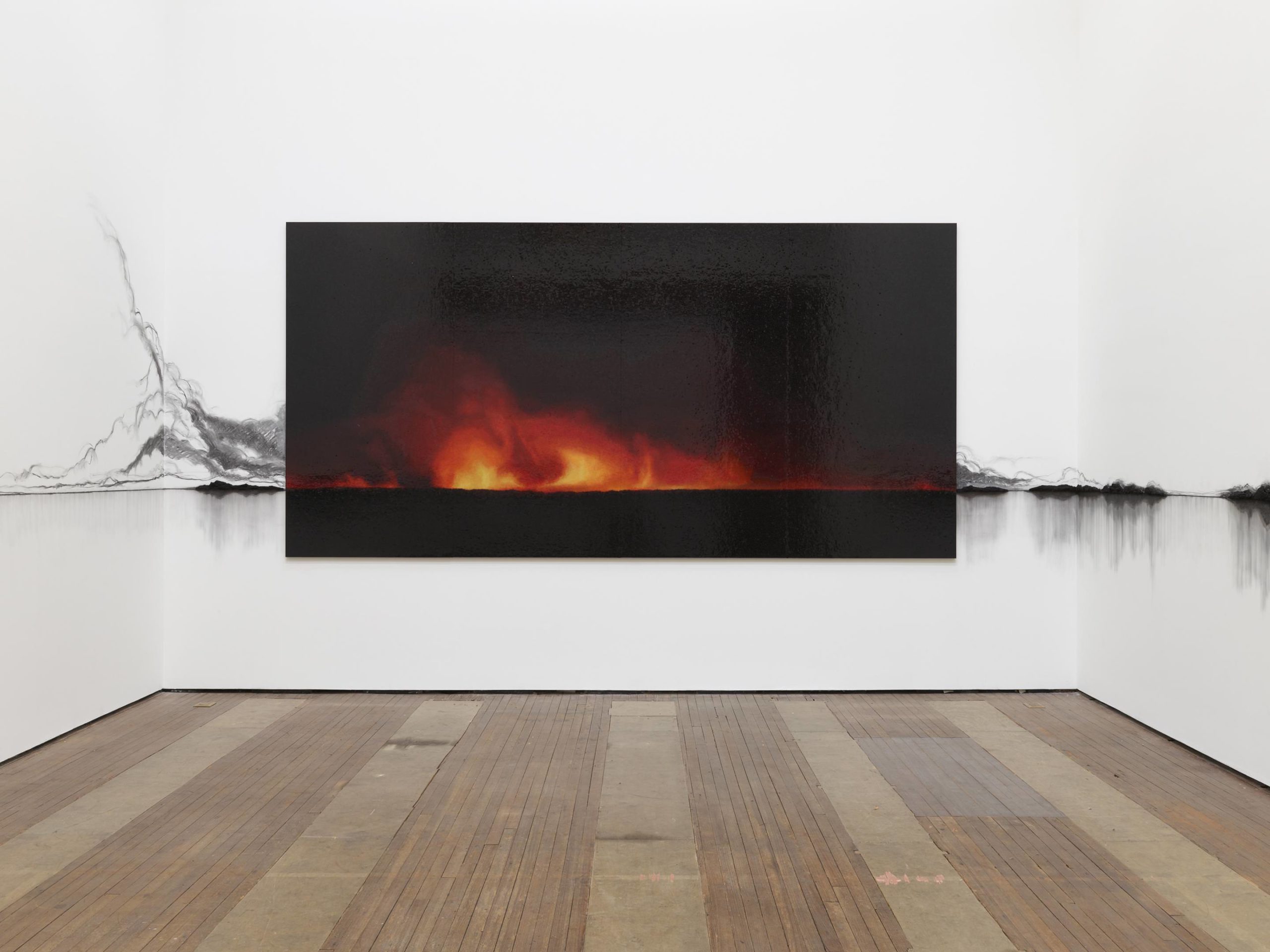Teresita Fernández’s “Fire (America)” at Lehmann Maupin
