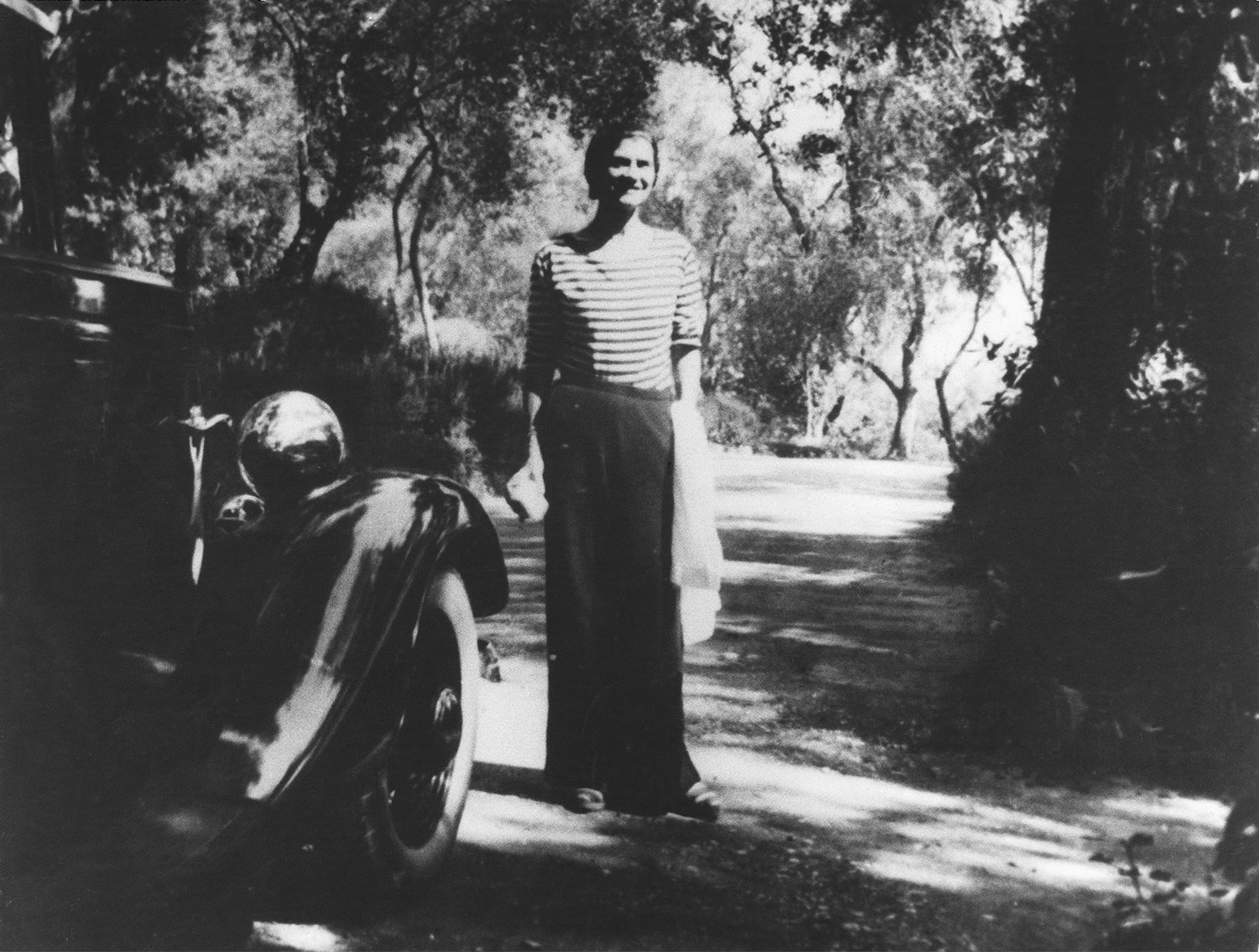 Gabrielle Chanel at her house