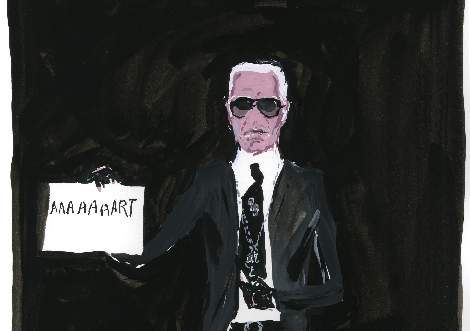 Karl Lagerfeld Remembered With White Shirts - The New York Times, karl  lagerfeld
