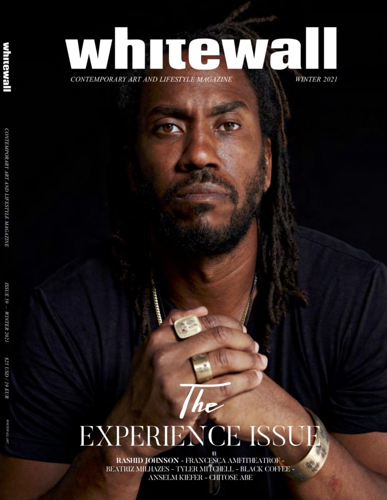 Rashid Johnson Winter 2021 Experience Issue Cover