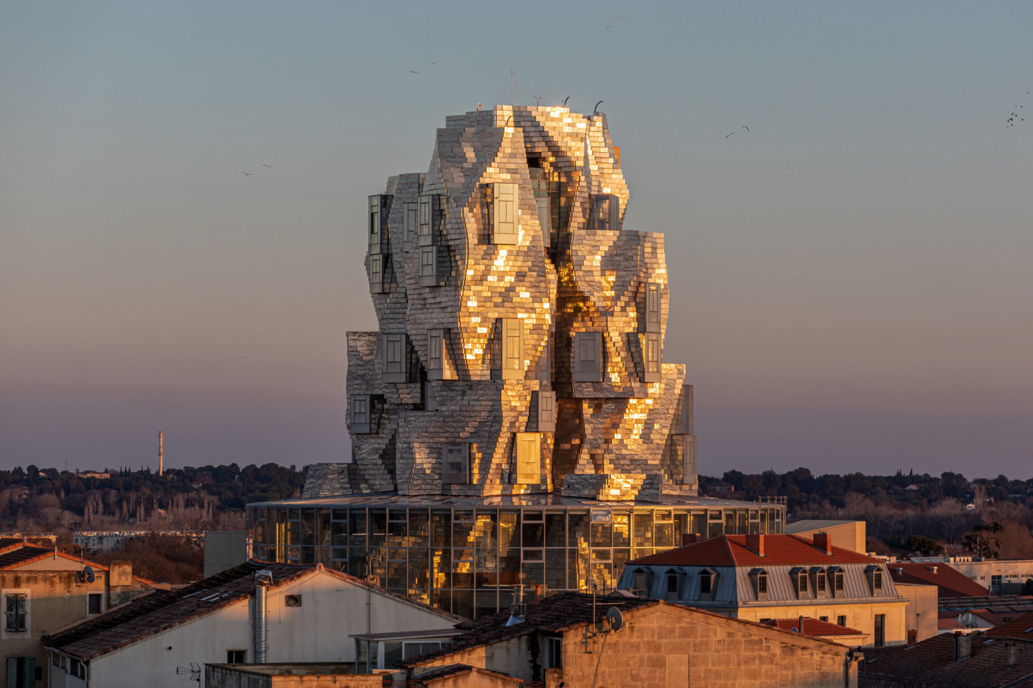 Luma Tower imagined by Frank Gehry