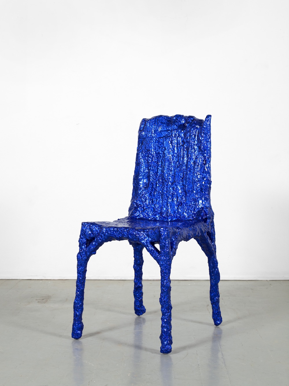 Chris Schanck, "Chair," Alufoil, courtesy to Cranbrook Academy of Art.