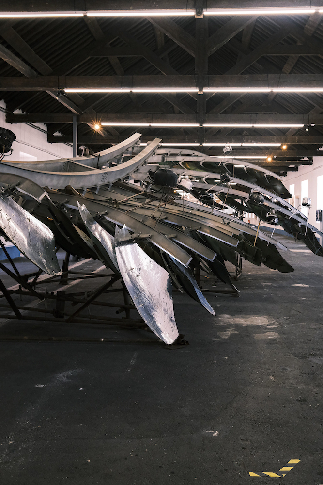 Installation view of “Ai Weiwei: Rapture” at Cordoaria Nacional in Lisbon, photo by Aurélien Caoudal.