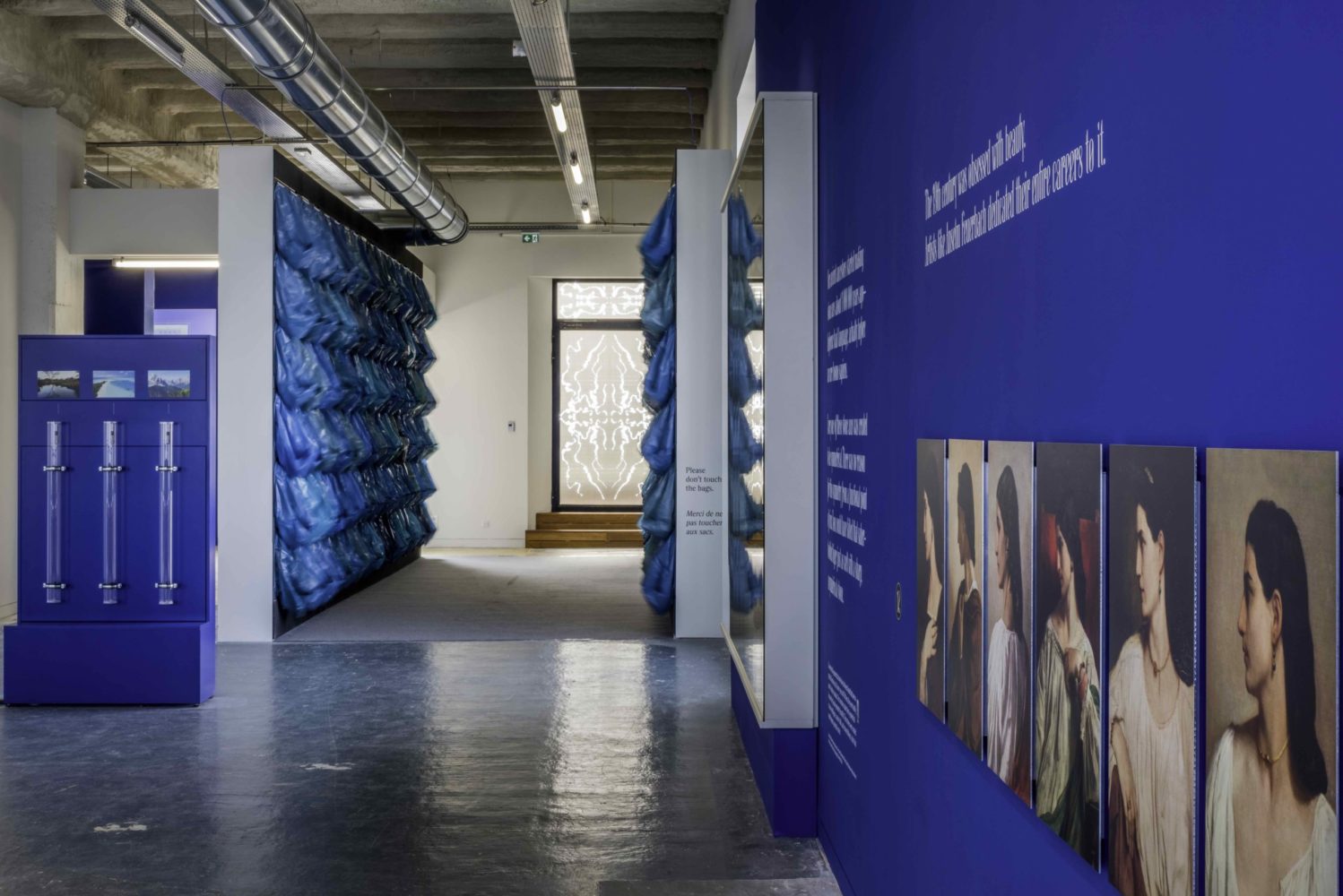 Installation view of “Sagmeister & Walsh: Beauty,” at Fondation D’Entreprise Martell
