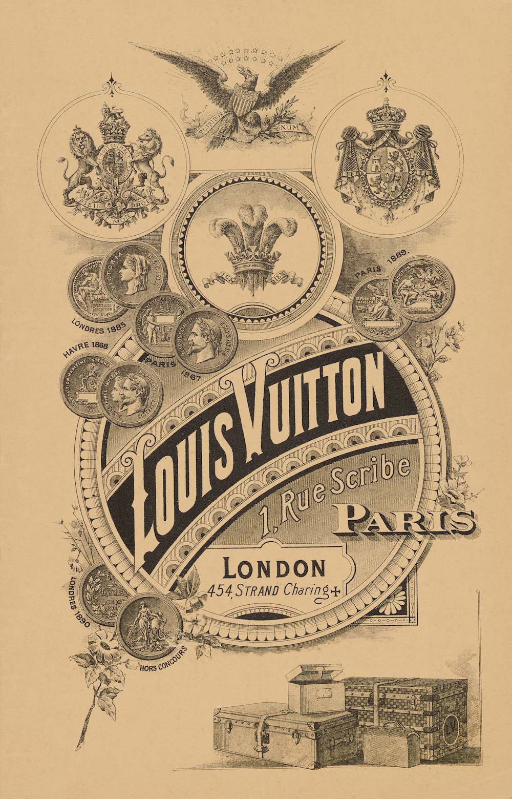 Louis Vuitton Product Catalog, London 1892. Courtesy to Louis Vuitton.