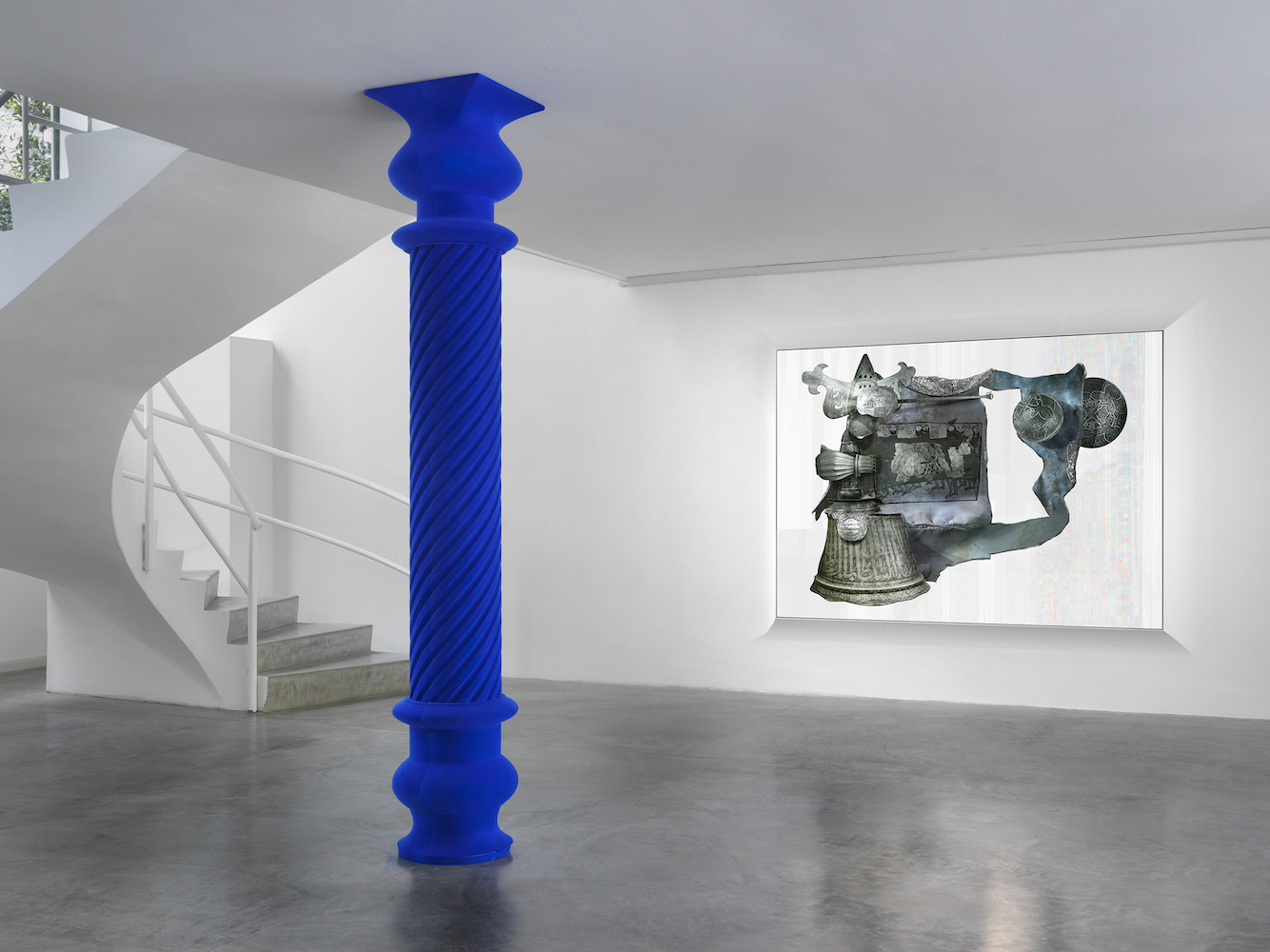Installation view of Ilit Azoulay's 