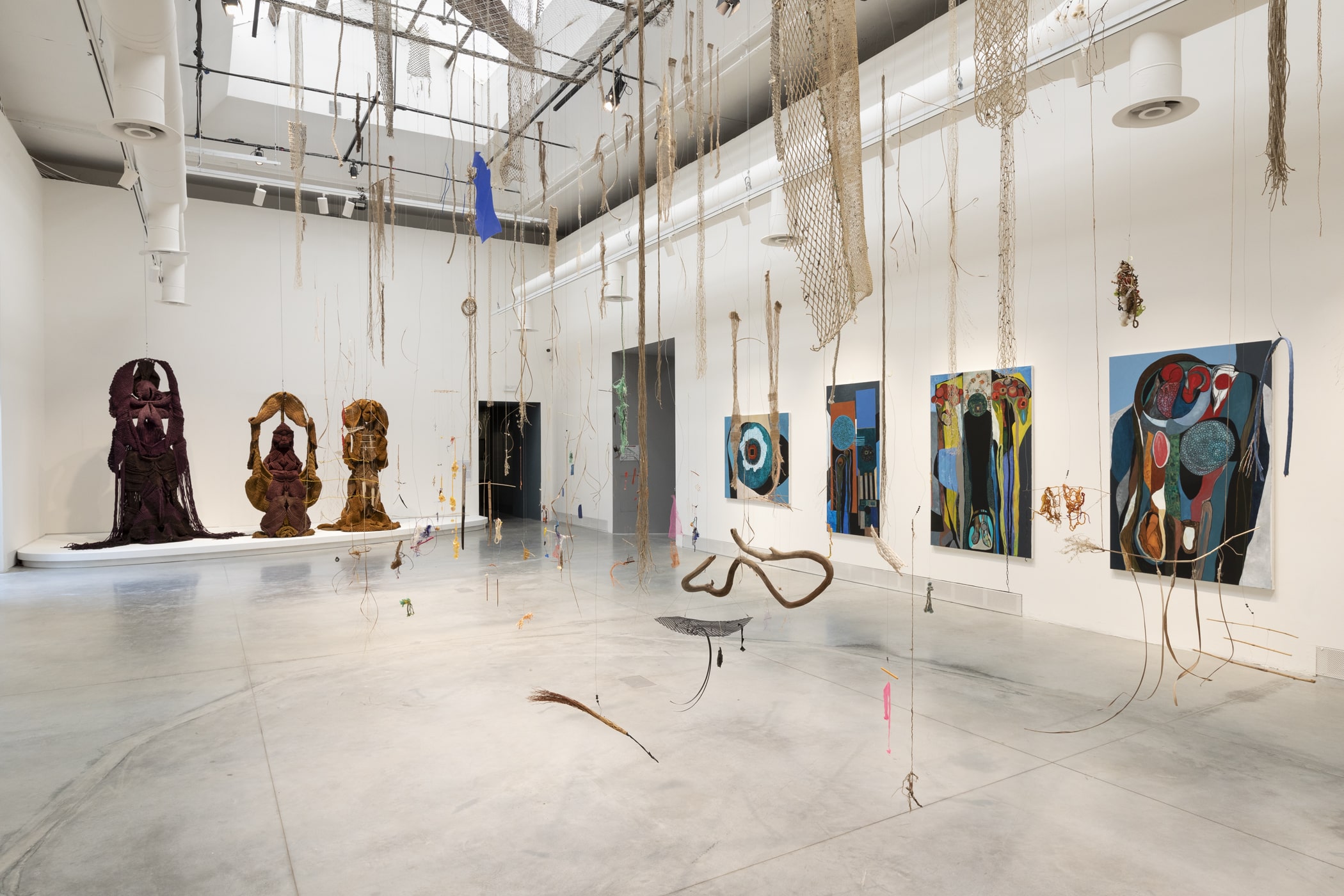 Installation view, "The Milk of Dreams"