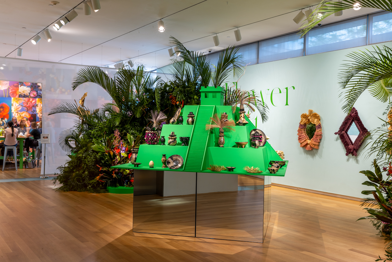 Lutfi Janania, Flower Craft at Museum of Arts and Design, New York, 2022