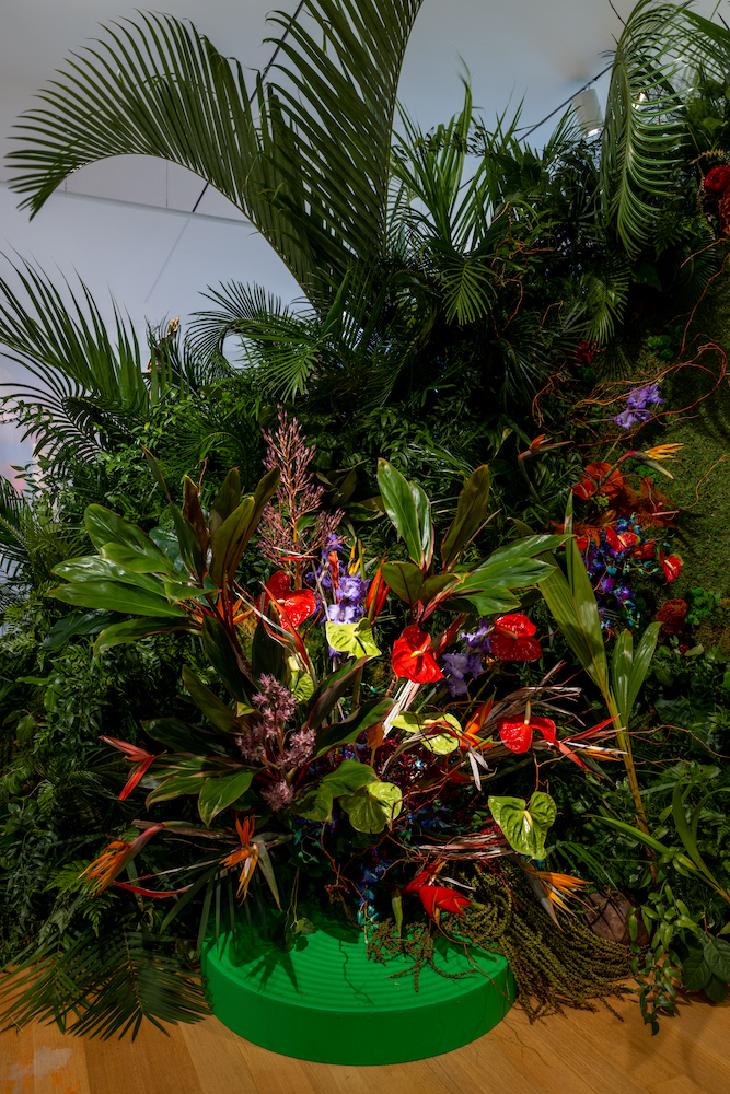 Lutfi Janania, Flower Craft at Museum of Arts and Design, New York, 2022