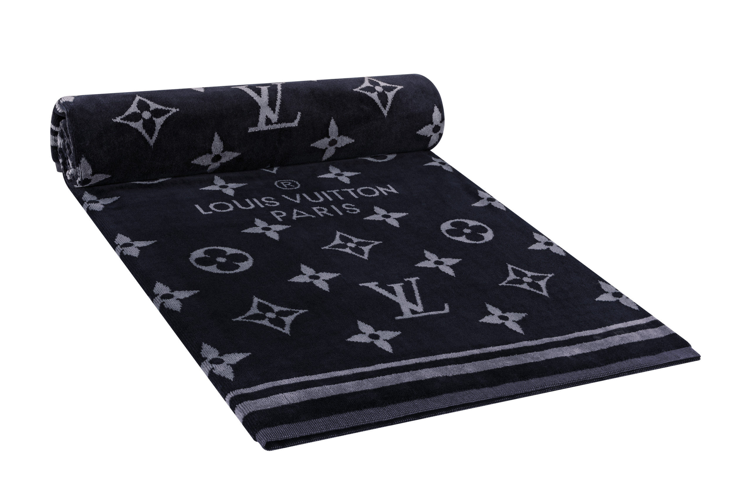 Louis Vuitton, Monogram Eclipse Beach Towel. Father's Day Gift Guide, 2022