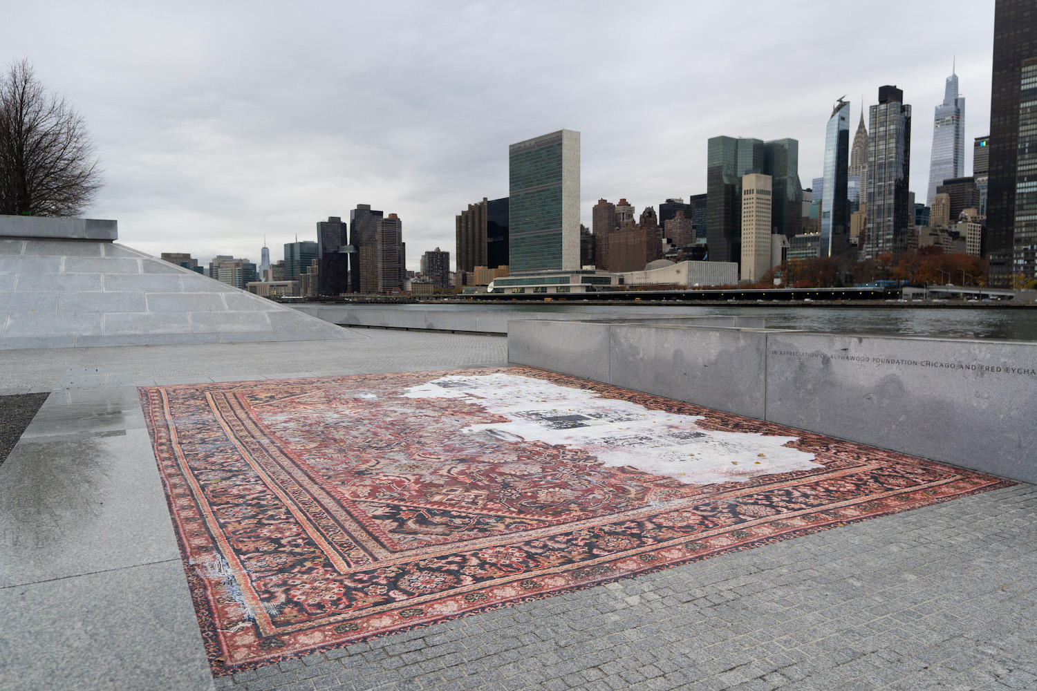 Installation view of Sepideh Mehraban, Thread of Stories, 2022