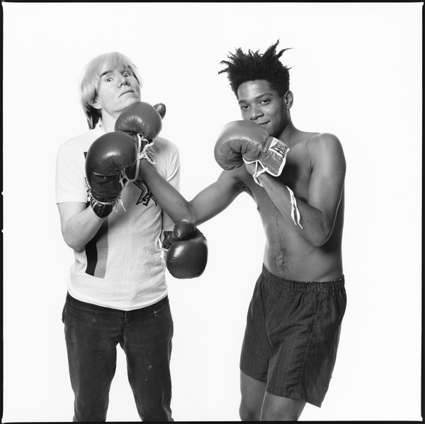 Michael Halsband, 'Andy Warhol and Jean-Michel Basquiat #1 New York City, July 10, 1985,
