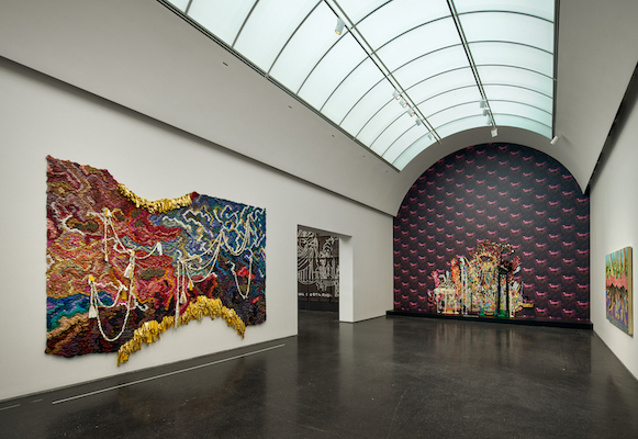 Installation view of “Forecast Form: Art in the Caribbean Diaspora, 1990s-Today” at MCA Chicago