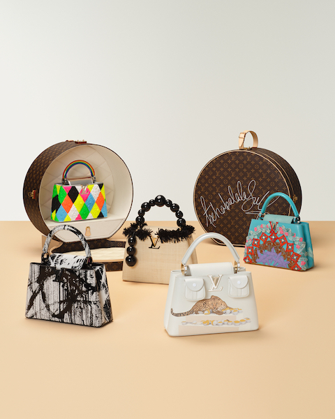 Louis Vuitton and Sotheby's Artycapucines collection