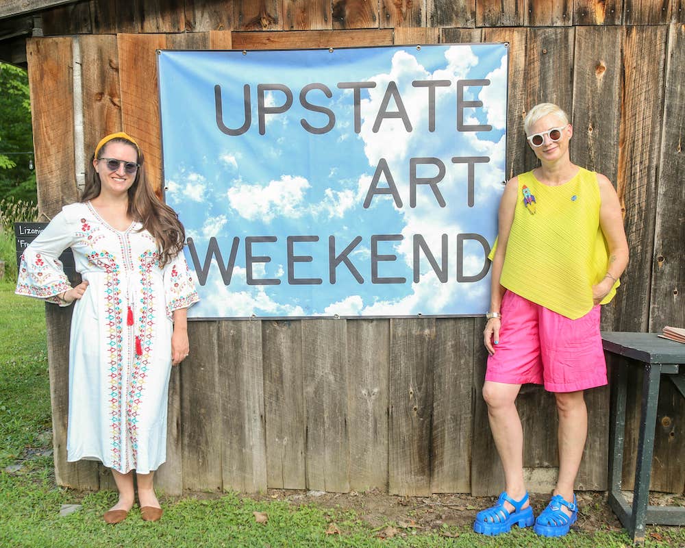 Haley Carloni and Helen Toomer, UPAW22 Stoneleaf Supportive Event at Stoneleaf Retreat