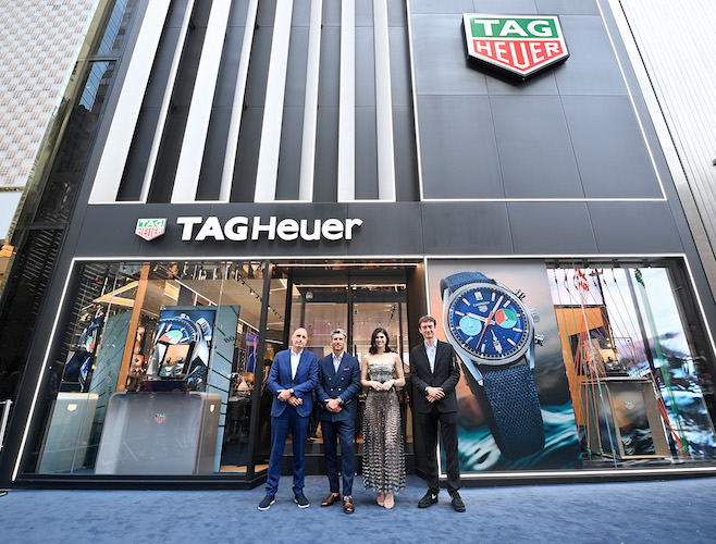 TAG Heuer Celebrates The Grand Opening of Their New Boutique on 5th Avenue
