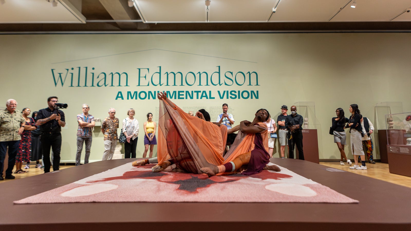 William Edmondson and Brendan Fernandes, at The Barnes Foundation