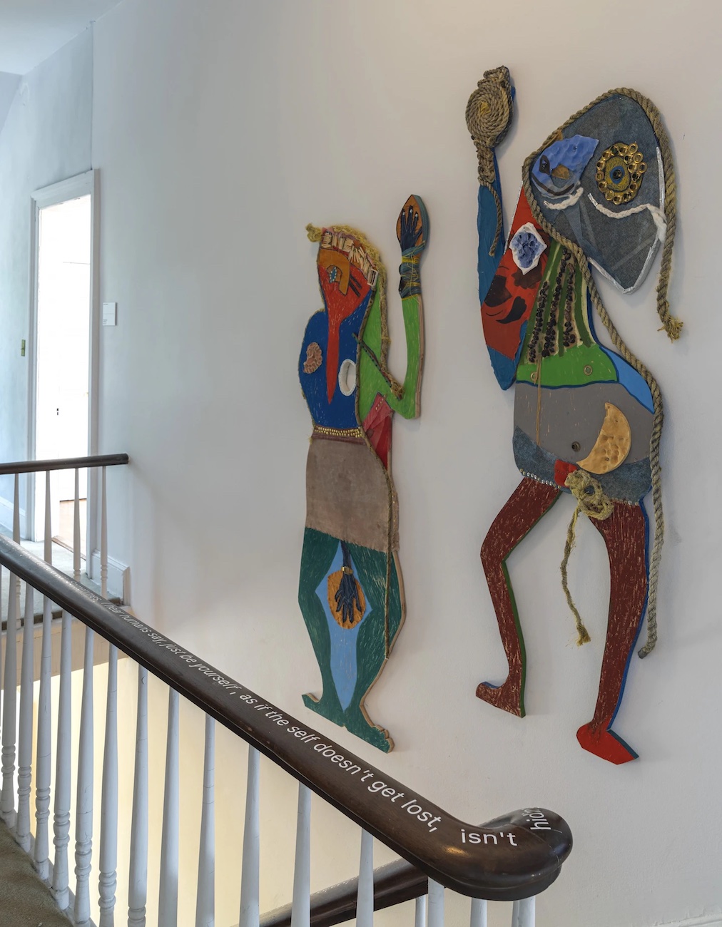 Installation view of Tamar Ettun's artworks