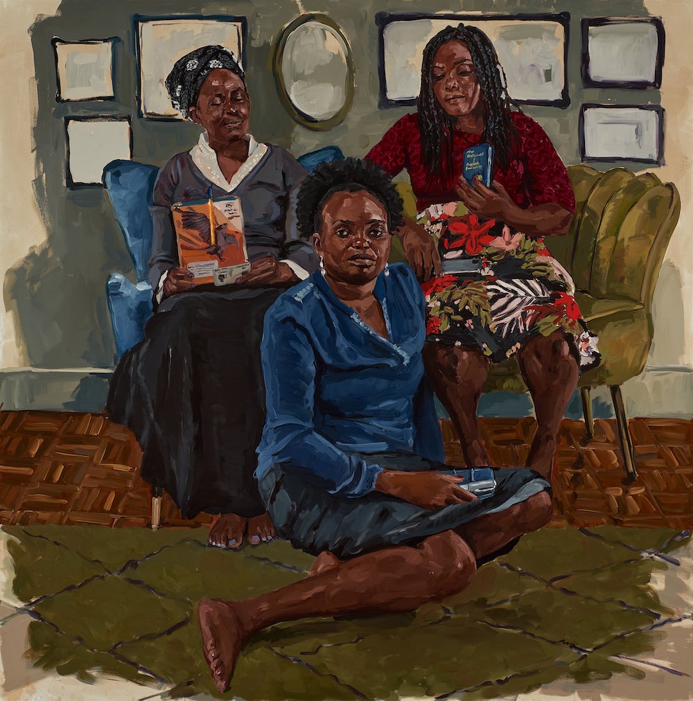 Wangari Mathenge at Pippy Houldsworth Gallery