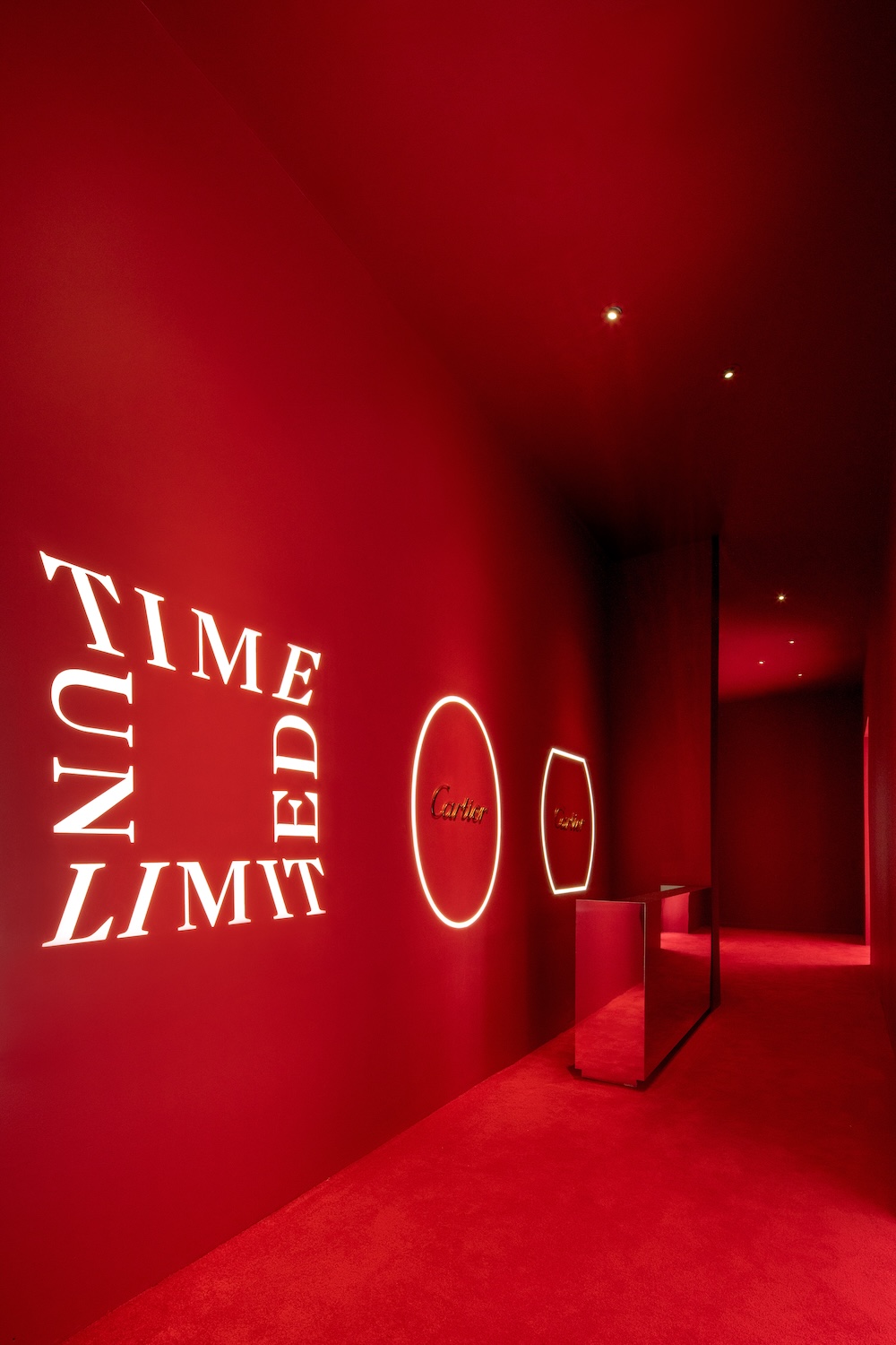 Cartier Time Unlimited Exhibition at Art Basel Miami Beach 2023 - Entrance