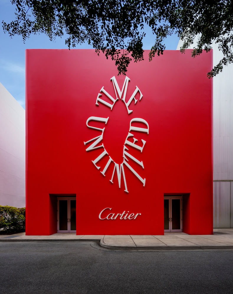Cartier Time Unlimited Exhibition at Art Basel Miami Beach 2023 - Exterior