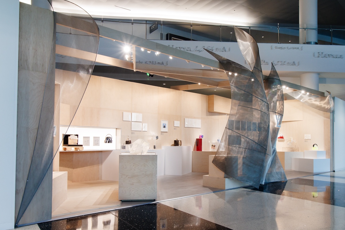 Louis Vuitton and Frank Gehry Booth at Miami Design 2023