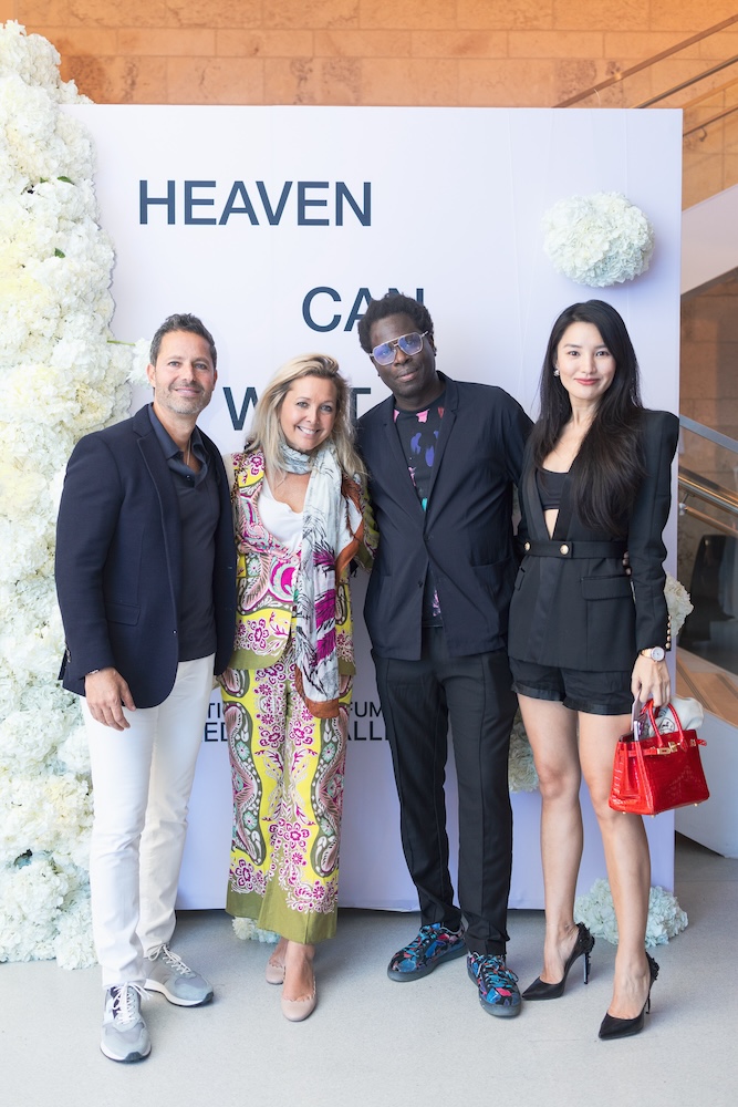 Lior Zohar, Erica Zohar, Bradley Theodore and Ting Ting Zhao at Editions de Parfums Frederic Malle Dinner at The Bass.