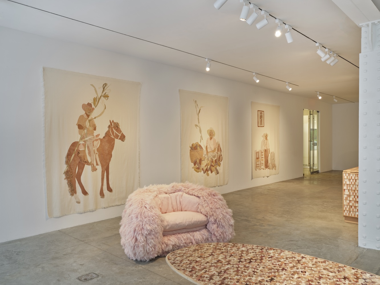 Installation view of Fernando Laposse’s Ghosts of Our Town at Friedman Benda in New York