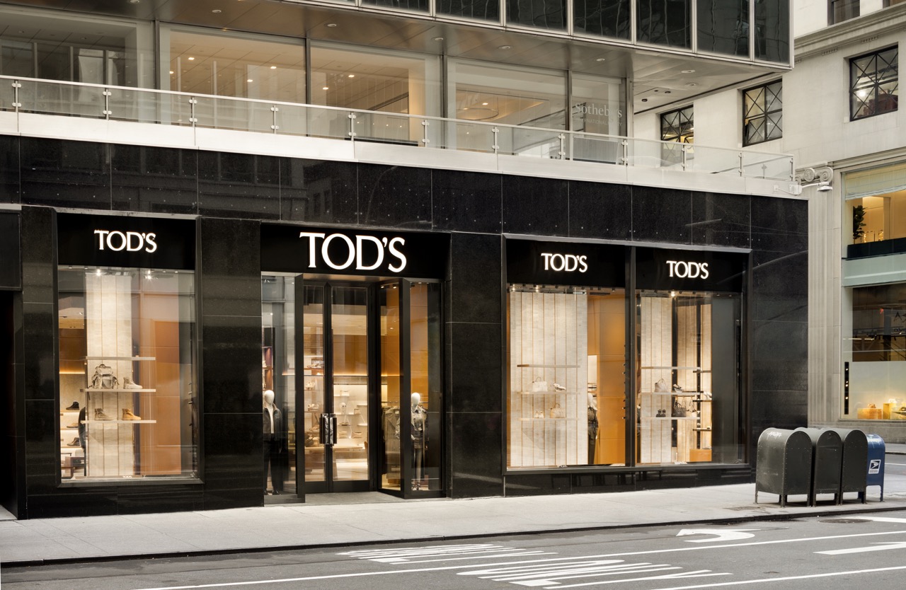 Tods design discount district address