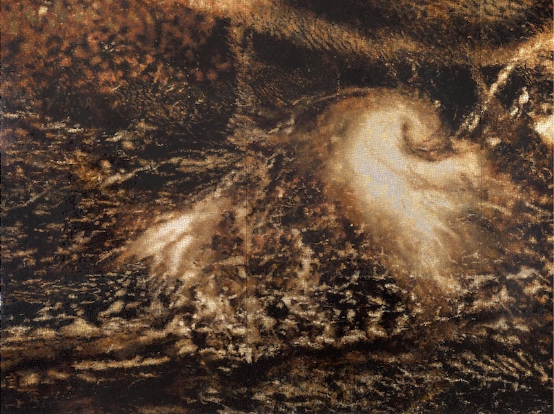 Teresita Fernández, “Caribbean Cosmos(Earth) (Detail), ” 2023