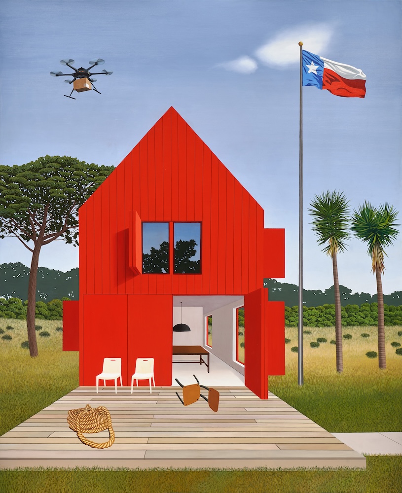 Dallas Art Fair - Tom McKinley, “Delivery South America,” 2022