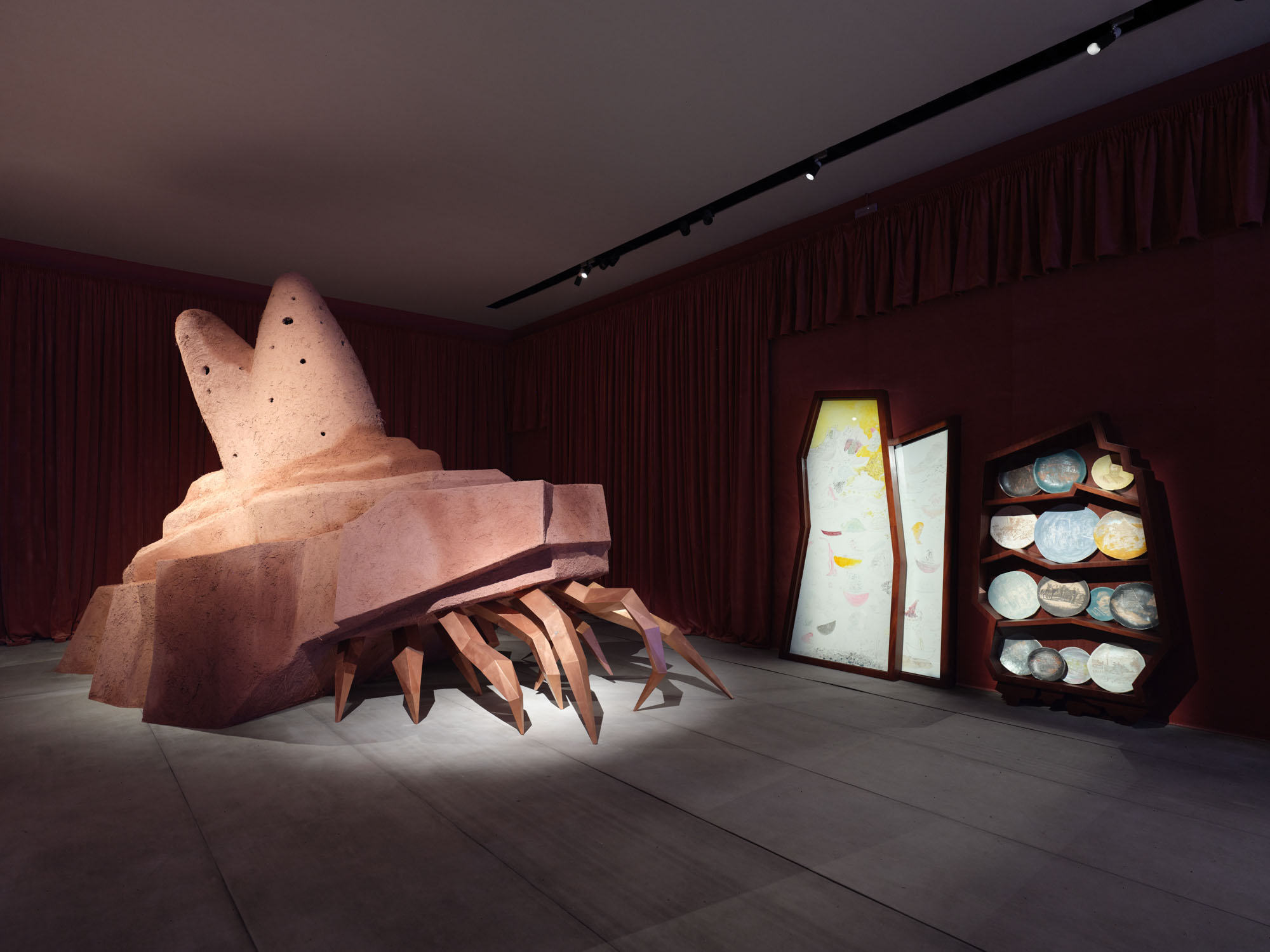Installation view of Wael Shawky Representing Egypt at the 60th International Art Exhibition of La Biennale di Venezia, 