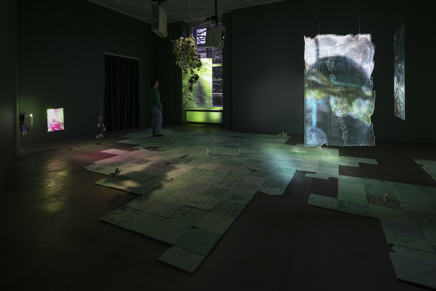 Mire Lee, Liu Yujia, Gala Porras-Kim, Tan Jing, Zhang Ruyi Installation view, Tan Jing, Sprüth Magers, Berlin 2024