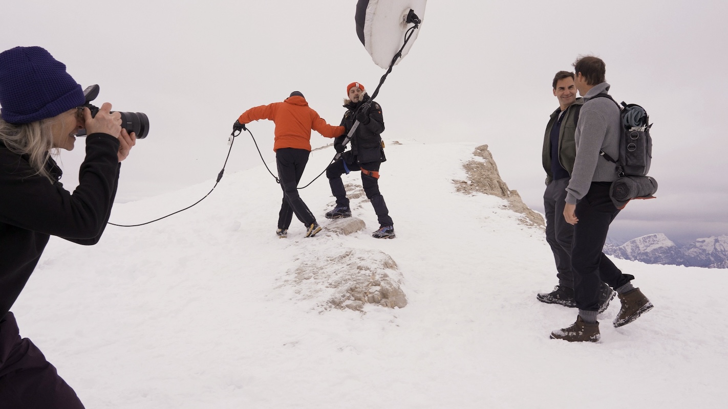 Roger Federer and Rafael Nadal in Louis Vuitton’s New Core Values Campaign