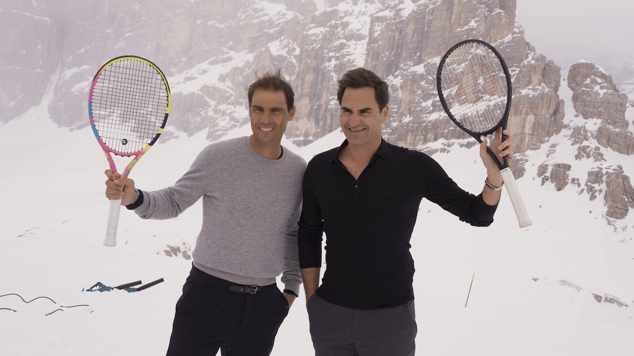 Roger Federer and Rafael Nadal in Louis Vuitton’s New Core Values Campaign