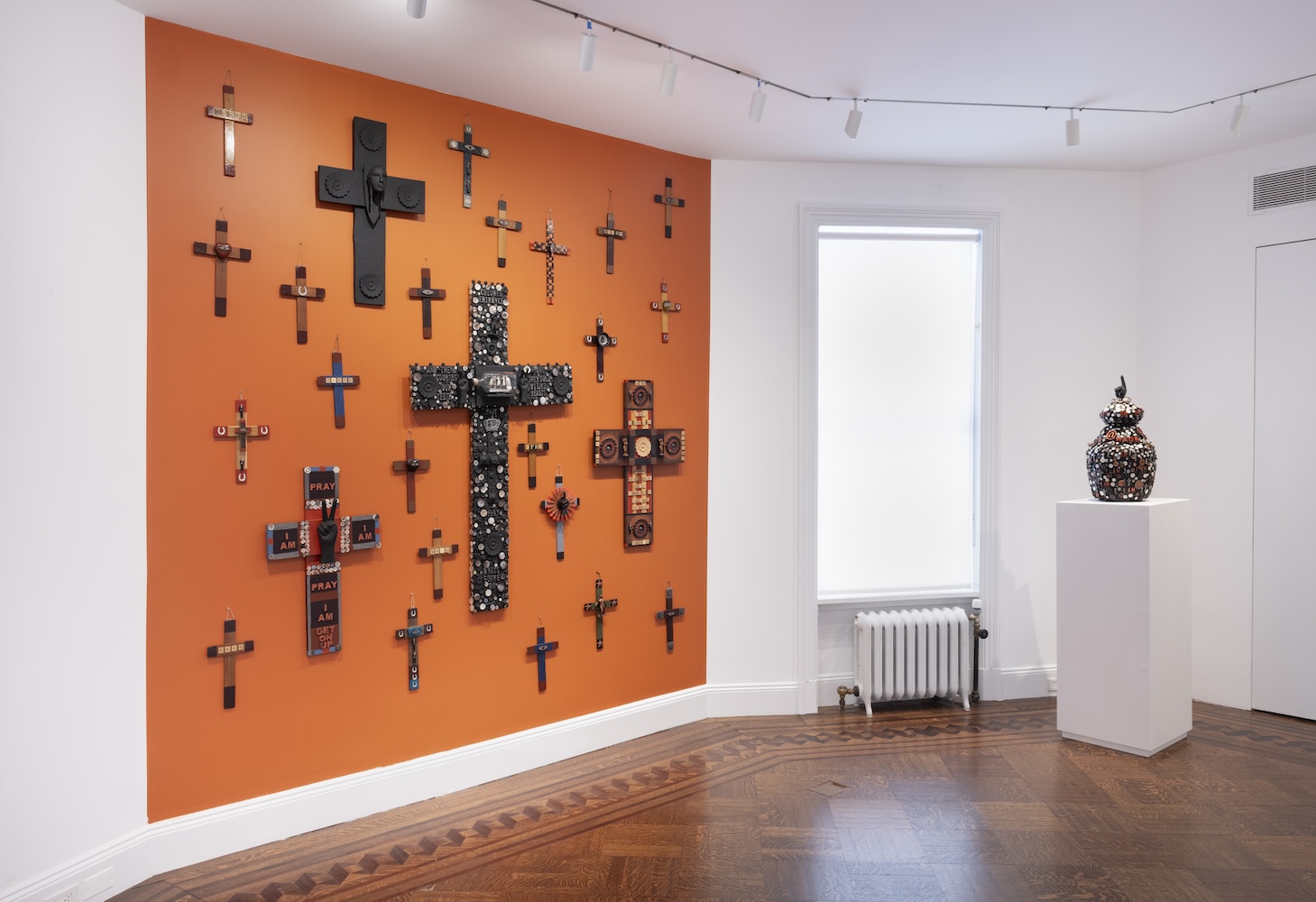 Installation view of Jan Wade's 