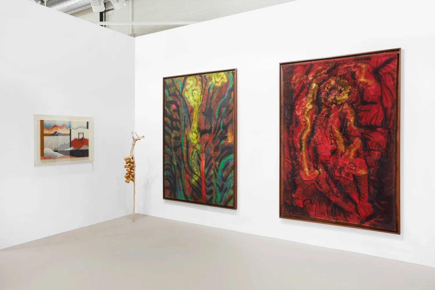 Installation view of Tina Kim Gallery | Booth P22 at Art Basel Basel (June 10–16, 2024)