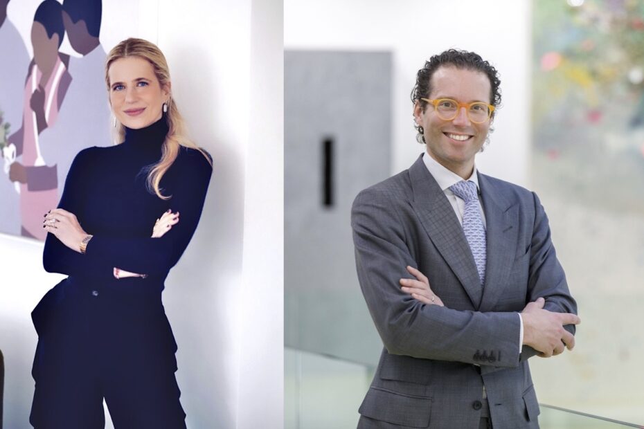 Top Basel Collectors, Christine Wuerfel Staussand Nicolas Syz.