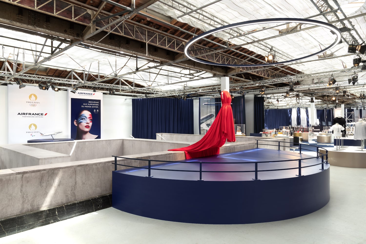 Installation view of Air France at Palais de Tokyo, © Air France.