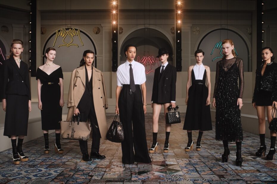The Dior Fall 2024 collection at The Brooklyn Museum