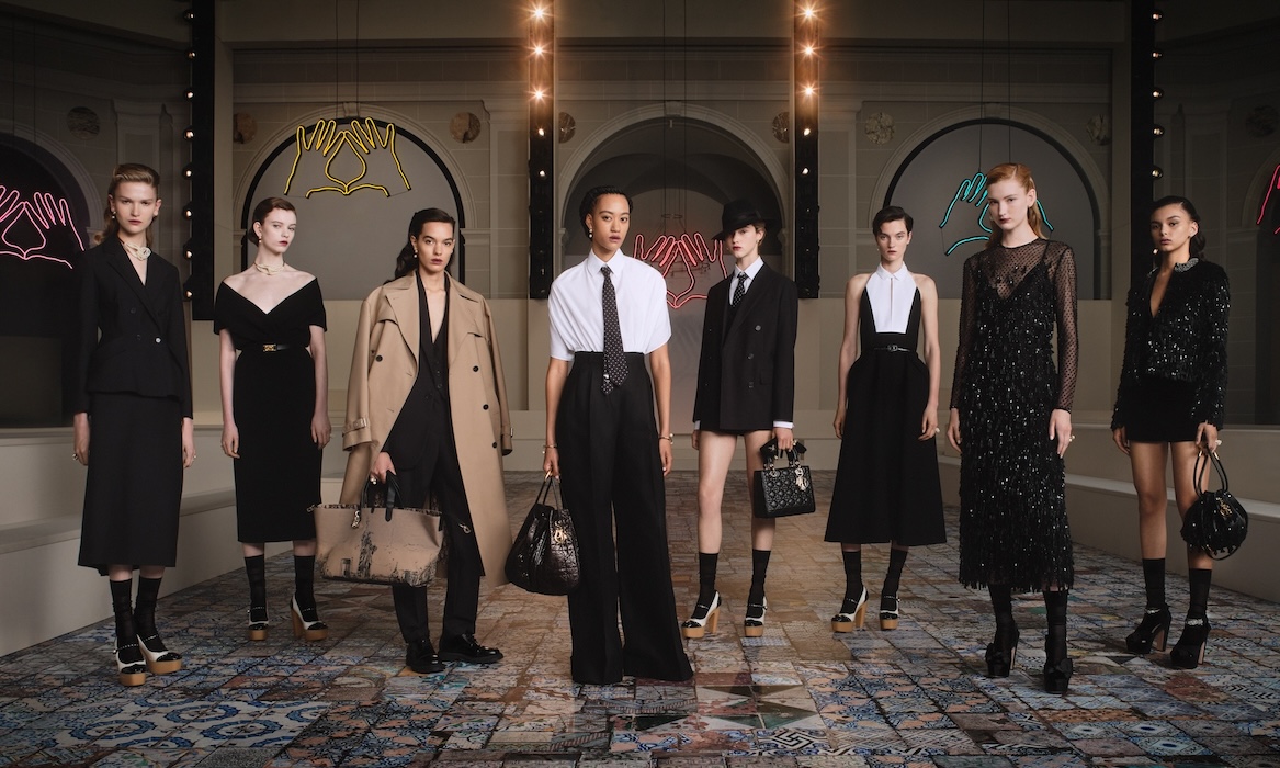 The Dior Fall 2024 collection at The Brooklyn Museum