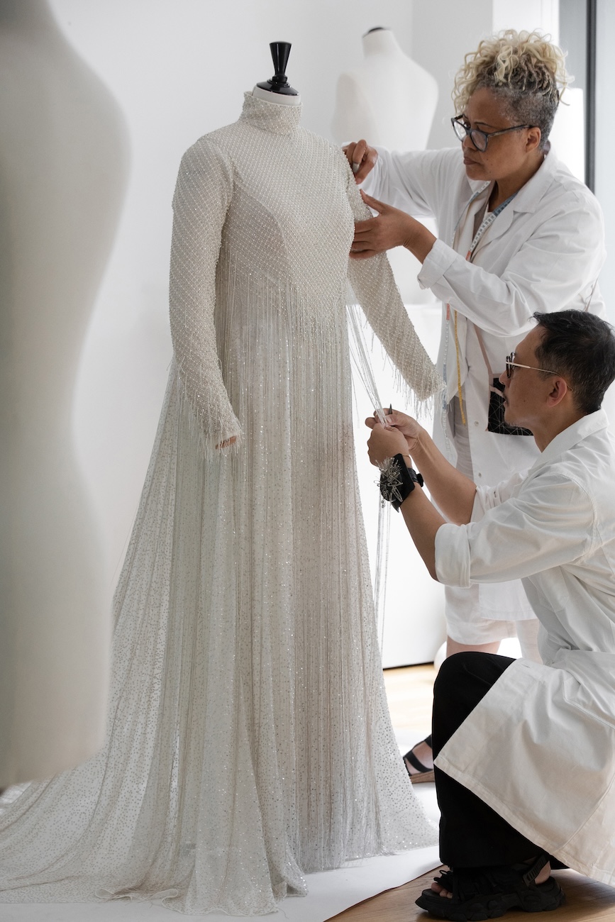 Dior Dresses Celine Dion Aya Nakamura for Paris 2024