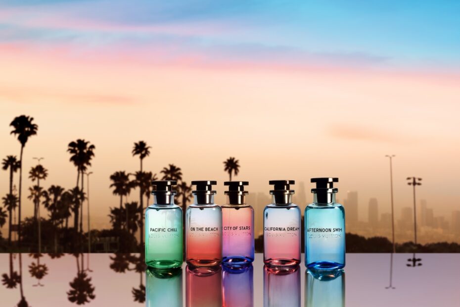 Ocean BLVD Cologne Collection by Alex Israel and Louis Vuitton.