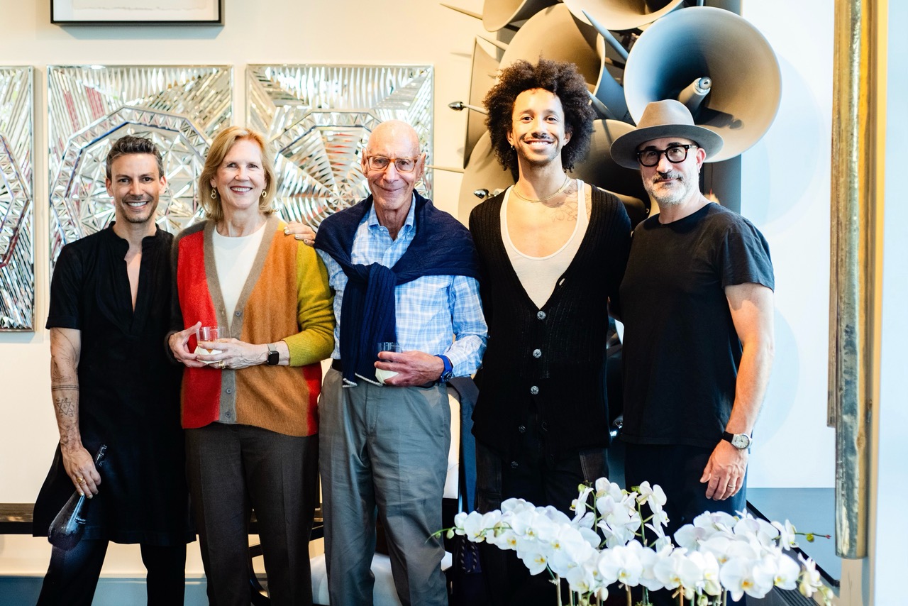 Thomas Rom and Adrian Danchig-Waring Toast to Sharon Eyal and Gai Behar’s R.O.S.E. at The Park Avenue Armory