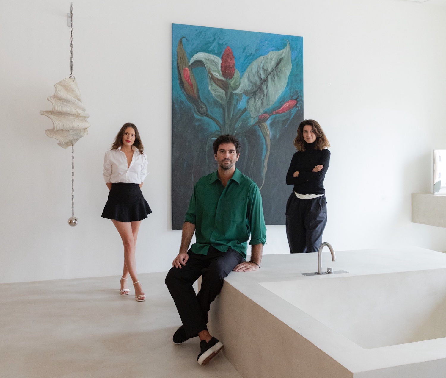 Marion Guggenheim, Nicolas Dewavrin, and Carmen Riestra