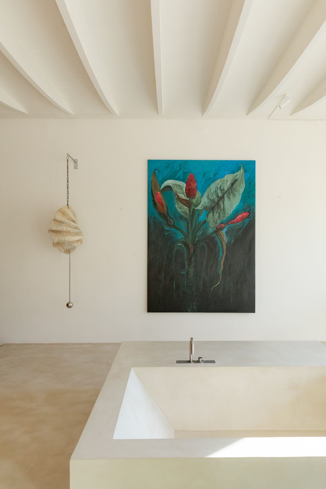 Installation view of 