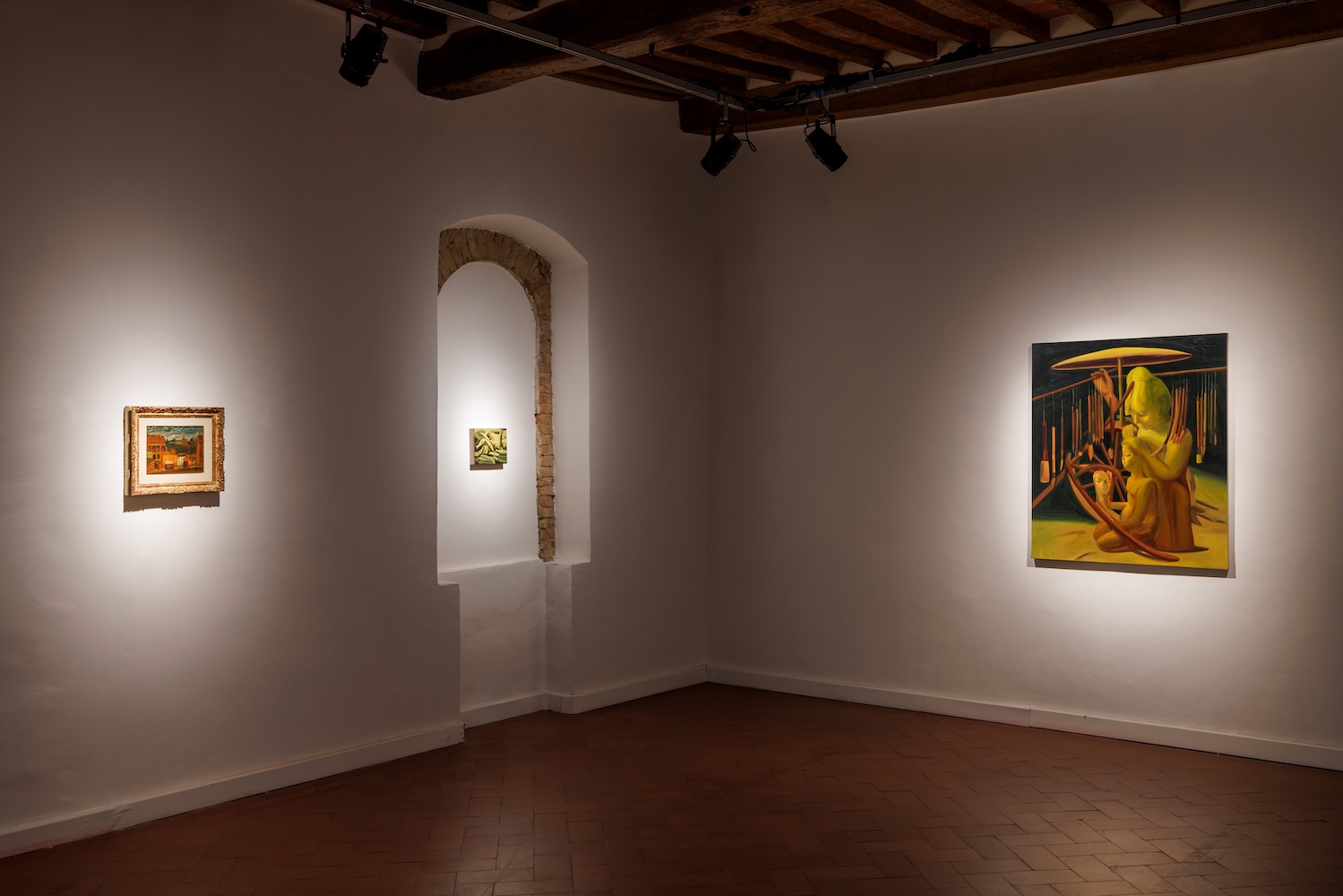 Installation view of Dominique Fung at Casa Masaccio