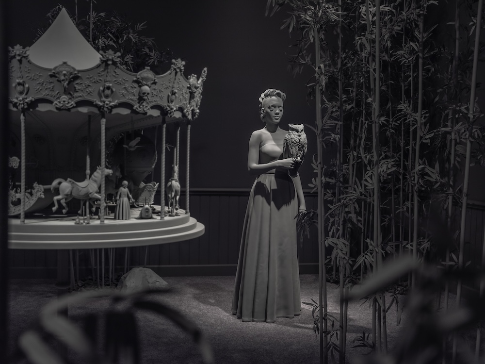 Installation view of Hans Op de Beeck's 