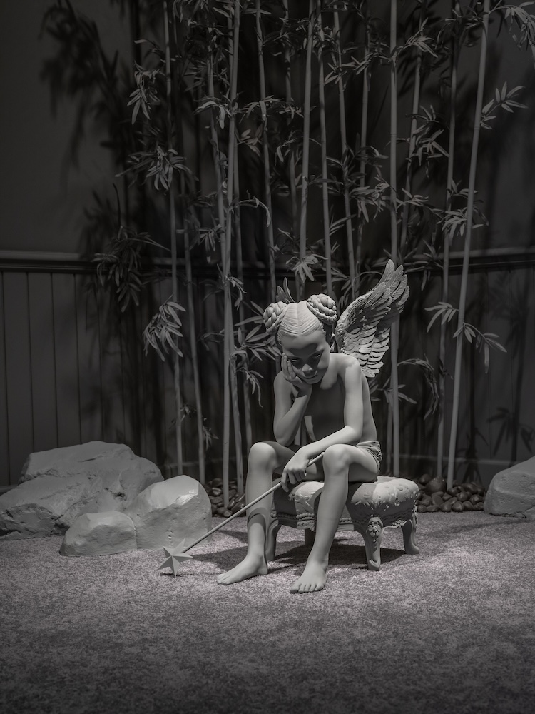 Installation view of Hans Op de Beeck's 